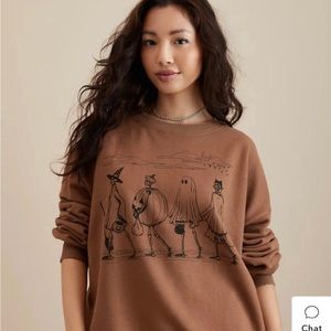 American eagle TikTok viral Halloween sweatshirt. NWT. Sold out in stores!!